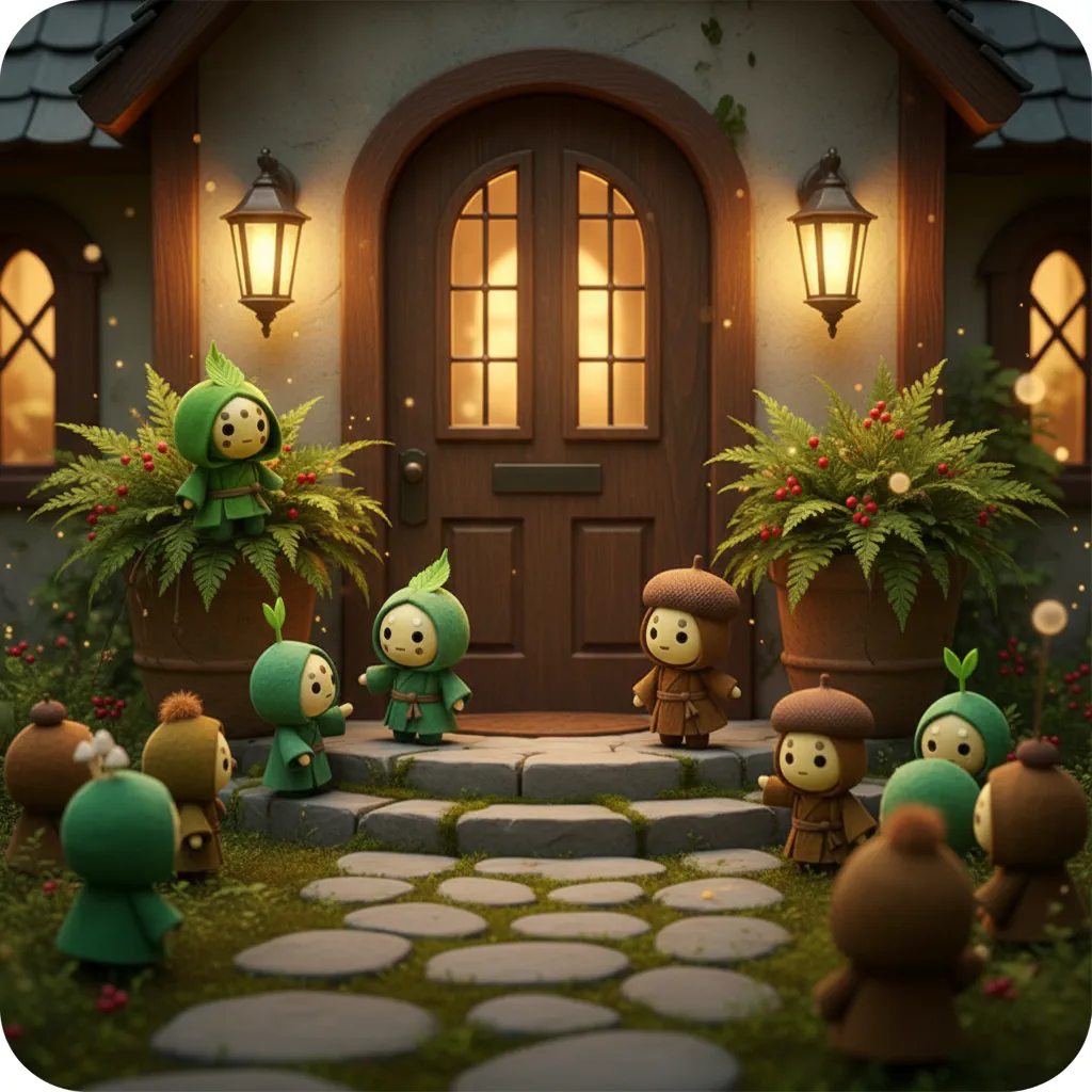 屋敷の玄関のiOS Widget